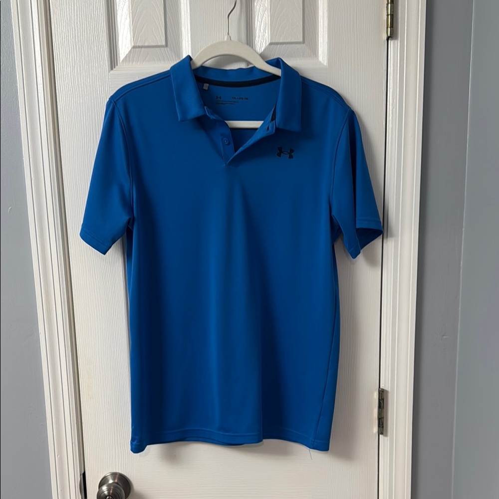 Under Armour Blue Performance Polo Shirt